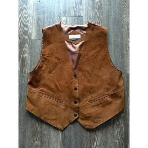 Paris Sports Club Suede Vest - Large